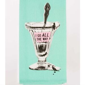 New Blue Q Dish Towel Mint Green Ice Cream go all the way